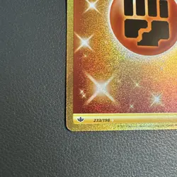 Pokemon TCG Fighting Energy Secret Rare 233/198 Sword & Shield Chilling Reign - Image 2