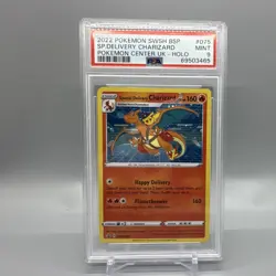 Pokemon 2022 Special Delivery Charizard SWSH075 Promo Holo PSA 9 - Image 1