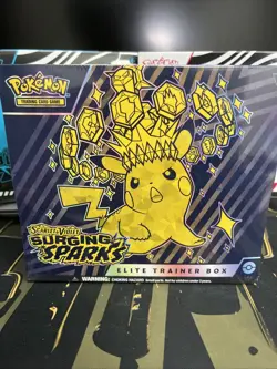 Pokemon TCG Surging Sparks Elite Trainer Box - New Factory Sealed ETB - Image 1