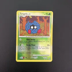 Pokemon TCG Tangela Great Encounters 87/106 Common Reverse Holo - NM - Image 1