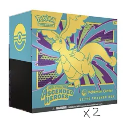 Pokemon TCG Ascended Heros Pokemon Center ETB x2 *PRESALE* - Image 1