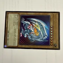 Yu-Gi-Oh Blue-Eyes White Dragon LCKC-EN001 Ultra Rare Mint Condition - Image 2