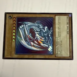 Yu-Gi-Oh Blue-Eyes White Dragon LCKC-EN001 Ultra Rare Mint Condition - Image 4