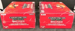 X 2 Box One Piece OP-13 Carrying On His Will Booster Box New Sealed OP13 - Image 5
