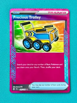 Precious Trolley 185/191 Surging Sparks ACE SPEC Rare Pokemon TCG SV - Image 1