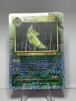 Pokemon TCG Metapod 54/110 Legendary Collection Reverse Holo Card - Image 1