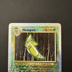Metapod Reverse Holo Foil 54/110 2002 Pokemon Legendary Collection NM! - Image 2