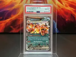 2023 POKEMON OBF EN-OBSIDIAN FLAMES #125 CHARIZARD EX PSA 10 🐦‍🔥 - Image 1