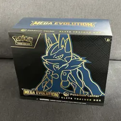 Pokemon TCG Pokemon Center Mega Evolution Elite Trainer Box ETB - Lucario - Image 1