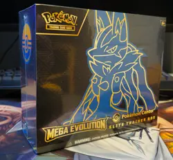 Pokemon TCG Mega Evolution Lucario Elite Trainer Box - Pokemon Center ETB -New - Image 1