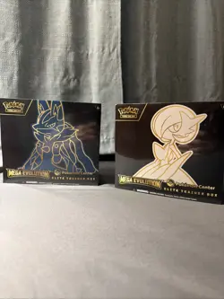Pokemon TCG Mega Evolution Gardevoir & Lucario Pokemon Center Elite Trainer Box - Image 1