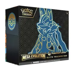 Pokemon TCG Mega Evolution Pokemon Center Elite Trainer Box Mega Lucario Presale - Image 1