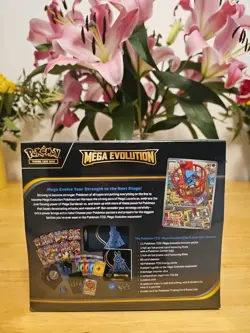 Pokemon TCG Mega Evolution Lucario Pokemon Center Elite Trainer Box New Sealed - Image 2