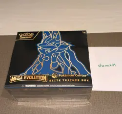 Pokemon TCG Mega Evolution Lucario Elite Trainer Box - Pokemon Center ETB - Image 1