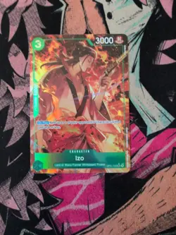 Izo OP01-033 Parallel Alt Art PRB01 The Best ONE PIECE English - Image 1