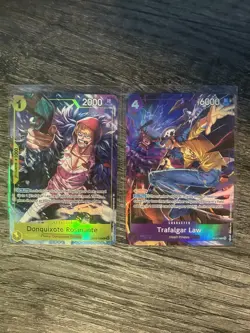 One Piece Illustration Box Vol 5 And 6 Promo Cards Ace Sabo Law Rosinante Tcg - Image 1