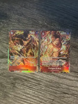 One Piece Illustration Box Vol 5 And 6 Promo Cards Ace Sabo Law Rosinante Tcg - Image 4