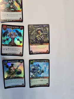 World of Warcraft TCG HUGE Card Lot - Epics, Rares, Foils + Battle of the Aspect - Image 3