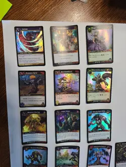 World of Warcraft TCG HUGE Card Lot - Epics, Rares, Foils + Battle of the Aspect - Image 5