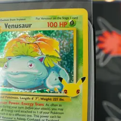 Venusaur 15/102 - HOLO Secret Rare Pokemon Celebrations Classic Collection Card - Image 3