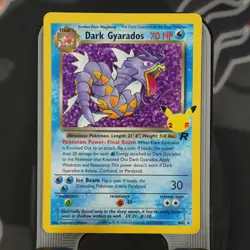 Dark Gyarados 8/82 Holo Celebrations 25th Anniversary Pokemon Card NM/M - Image 1
