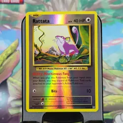 Raticate 67/108 & Rattata 66/108 Reverse Holo Evolutions Pokemon Cards NM/M - Image 2