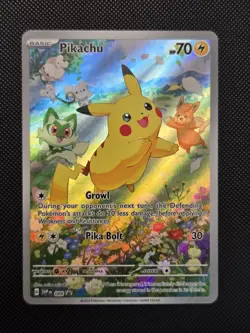 NM Pikachu 088 Sv: Scarlet & Violet Promo Cards Holo Ultra Rare Pokemon Card - Image 1