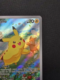 NM Pikachu 088 Sv: Scarlet & Violet Promo Cards Holo Ultra Rare Pokemon Card - Image 3