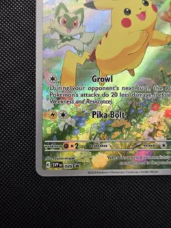 NM Pikachu 088 Sv: Scarlet & Violet Promo Cards Holo Ultra Rare Pokemon Card - Image 5