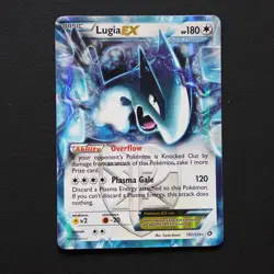 LP Pokemon TCG Lugia EX 102/113 Legendary Treasures Ultra Rare Card - Image 1