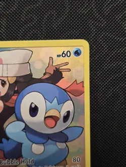 NM Pokemon TCG Piplup Holo Secret Rare Card Sun & Moon Cosmic Eclipse 239/236 - Image 3