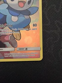 NM Pokemon TCG Piplup Holo Secret Rare Card Sun & Moon Cosmic Eclipse 239/236 - Image 4