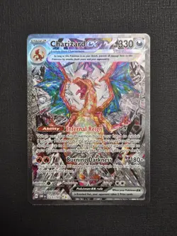 Charizard ex 223/197 Special Illustration Rare Obsidian Flames Pokemon Card - Image 1