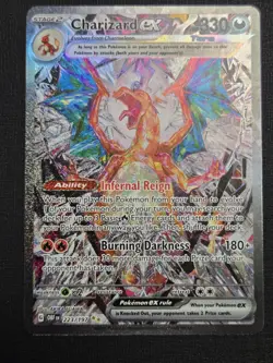 Charizard ex 223/197 Special Illustration Rare Obsidian Flames Pokemon Card - Image 3