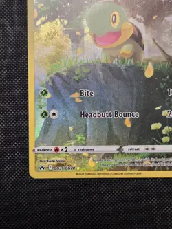 Turtwig GG31/GG70 Ultra Rare Crown Zenith Galarian Gallery Full Art Pokemon Card - Image 5