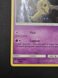 Mimikyu SM99 Black Star Promo Holo NM Pokemon Card English - Image 5