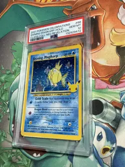 Pokemon Shining Magikarp Holo Celebrations Classic Collection 66/64 PSA 10 - Image 2