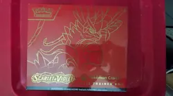 Scarlet and Violet Base Set Pokemon Center Exclusive ETB Koraidon Art SEALED - Image 1