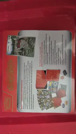 Scarlet and Violet Base Set Pokemon Center Exclusive ETB Koraidon Art SEALED - Image 2