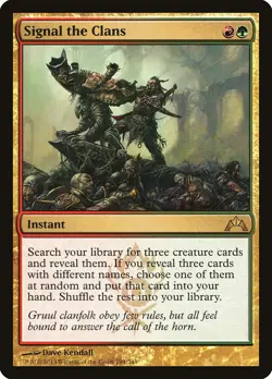 Gatecrash Signal the Clans MTG Magic the Gathering NM - Image 1
