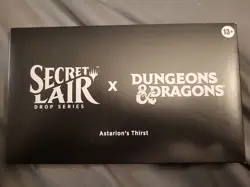 MTG Secret Lair x Dungeons & Dragons: Astarion's Thirst NON-FOIL SEALED - Image 1