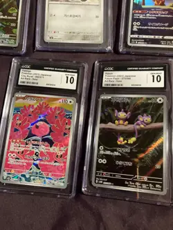 Pokemon slab lot and 1 world record breaks Varoom Aipom Flamingo Jynx turtanator - Image 2