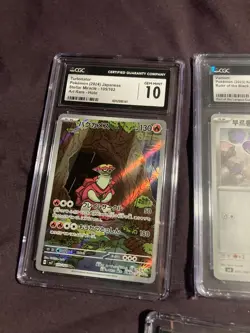 Pokemon slab lot and 1 world record breaks Varoom Aipom Flamingo Jynx turtanator - Image 3