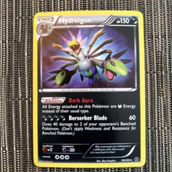 Pokemon TCG Hydreigon 103/99 Next Destinies Secret Rare Holo - Image 1