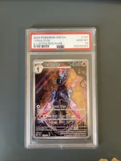 Ceruledge Surging Sparks Illustration Rare Pokemon TCG Card 197/191 PSA 10 - Image 1