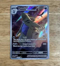 Tyranitar 222/193 Paldea Evolved Pokemon NM English - Image 1