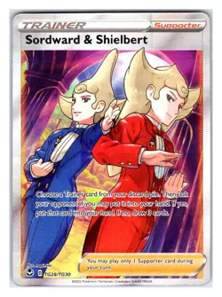 Pokemon TCG - Sordward & Shielbert - SWSH12: Silver Tempest Trainer Gallery TG28 - Image 1