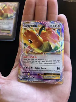 Pokemon TCG Dragonite-EX Evolutions 72/108 Holo Holo Rare EX - Image 1