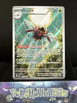 Pokemon Card Ninjask 137/132 Illustration Rare Mega Evolution Base Set NM - Image 1