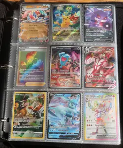 Pokemon TCG Binder Lot Vintage & Modern SIR Alt Art EX Holos Gengar Mew + - Image 1